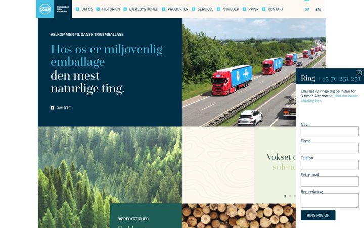 Screenshot of de-emballage.dk