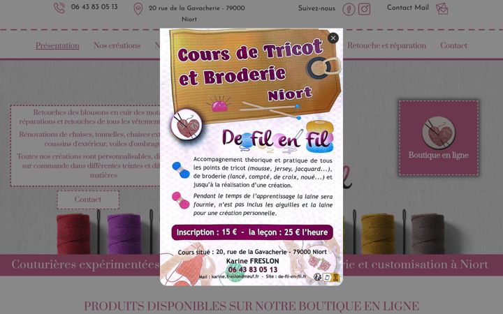 Zrzut ekranu de-fil-en-fil.fr