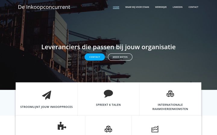Screenshot van de-inkoopconcurrent.nl