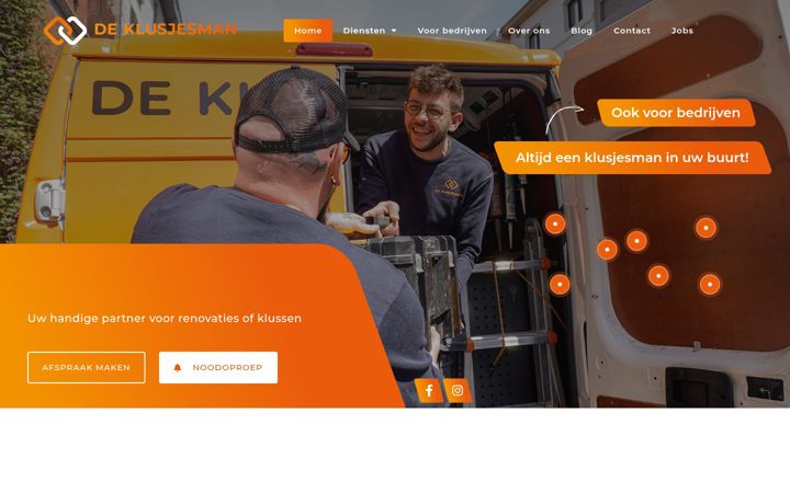 Screenshot of de-klusjesman.be
