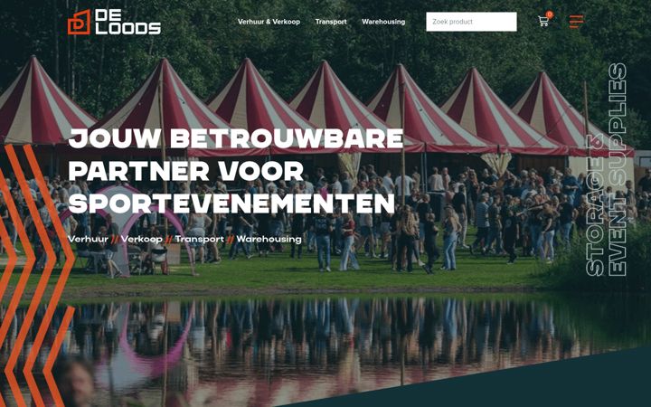 Screenshot of de-loods.eu