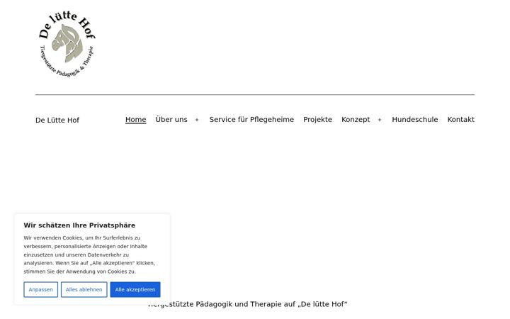 Screenshot of de-luette-hof.de