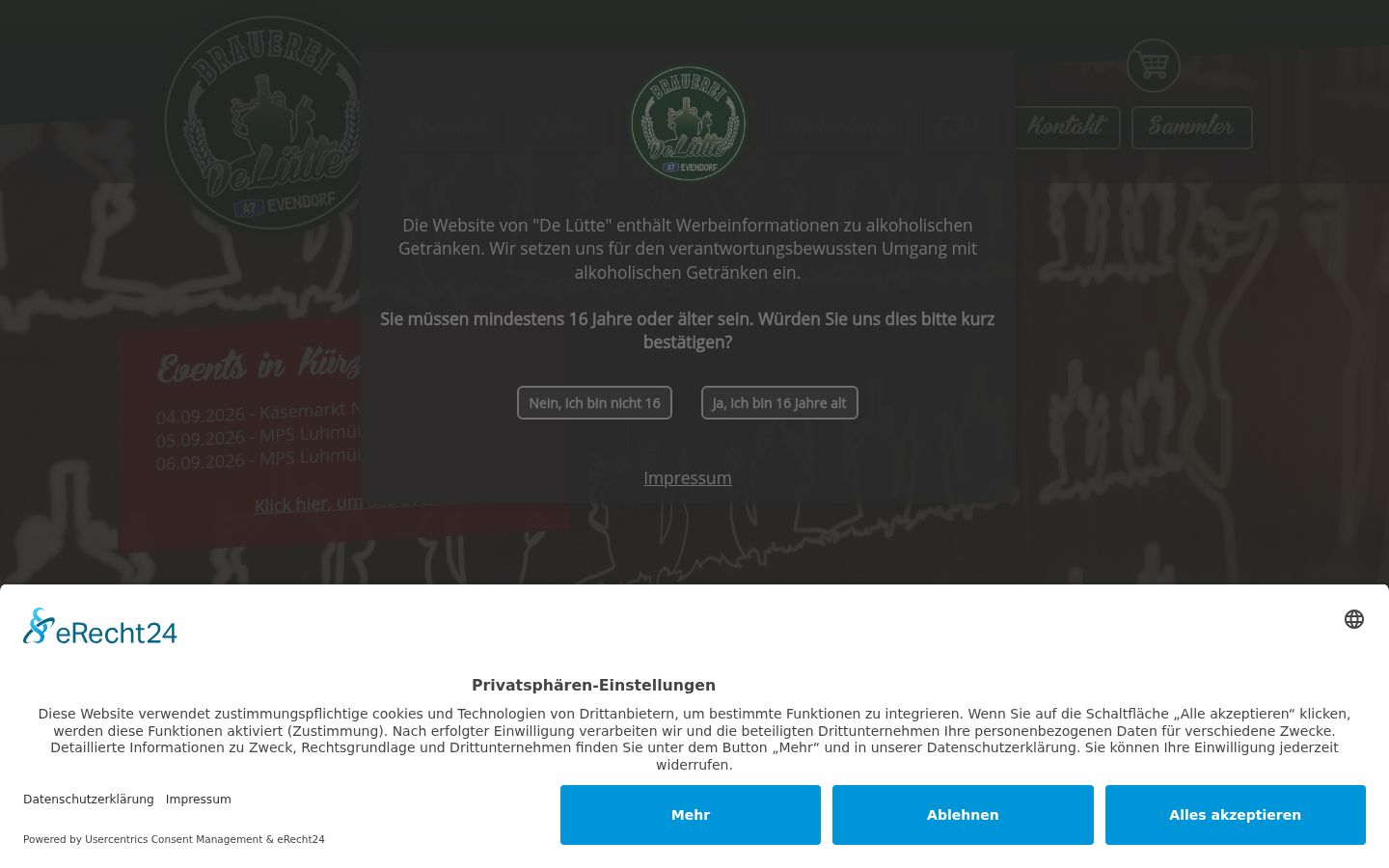 Sutikimo reklamjuostės, rodytos prieš bet kokią sąveiką, ekrano kopija