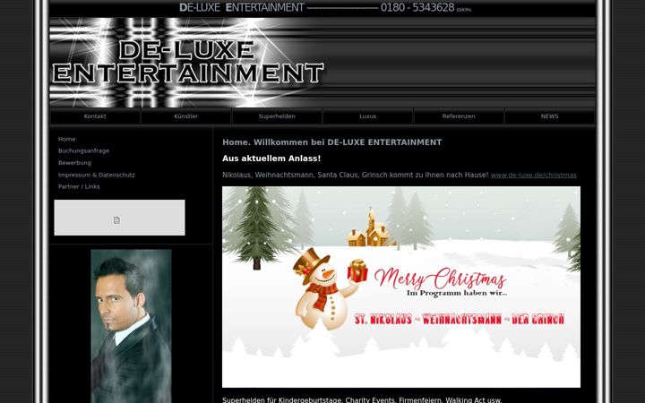Screenshot of de-luxe.de