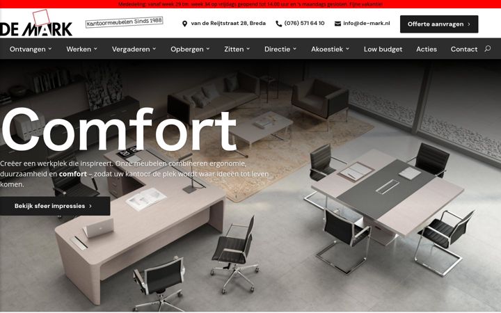 Screenshot of de-mark.nl