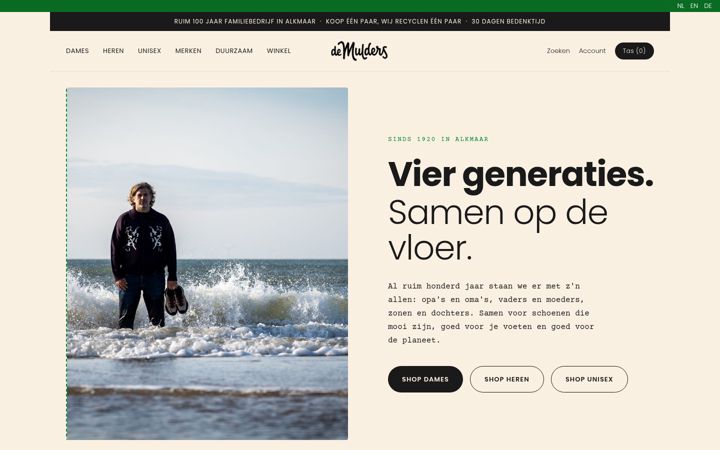 Screenshot of de-mulders.com