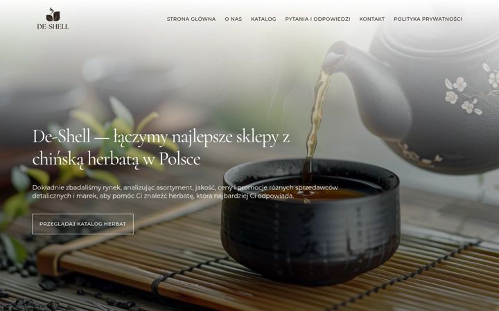 Screenshot of de-shell.com