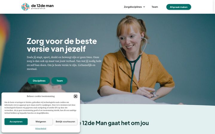 Screenshot of de12deman.com