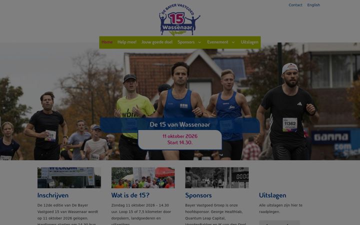 Snimka zaslona za de15vanwassenaar.nl