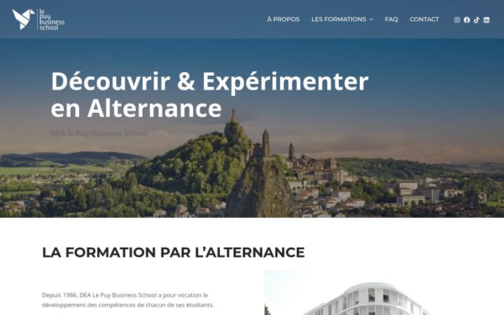 Ekraanipilt saidist dea.fr