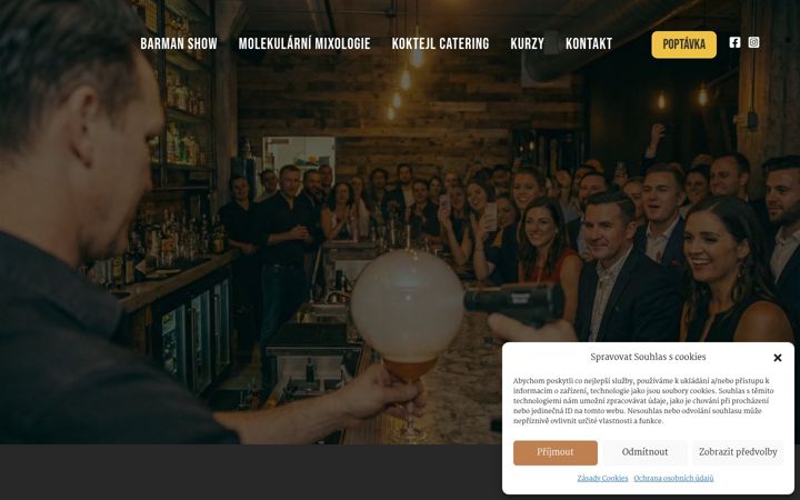 Skärmbild av deadbartendersclub.cz