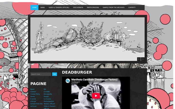 Screenshot of deadburger.it