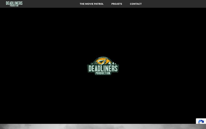 Screenshot of deadlinersproduction.com
