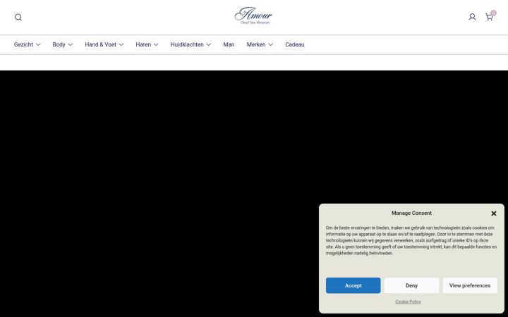 Screenshot of deadseaminerals.eu