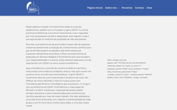Képernyőkép: deaf1.com.br