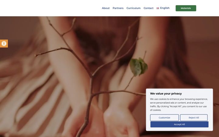 Screenshot of deafclimateaction.eu