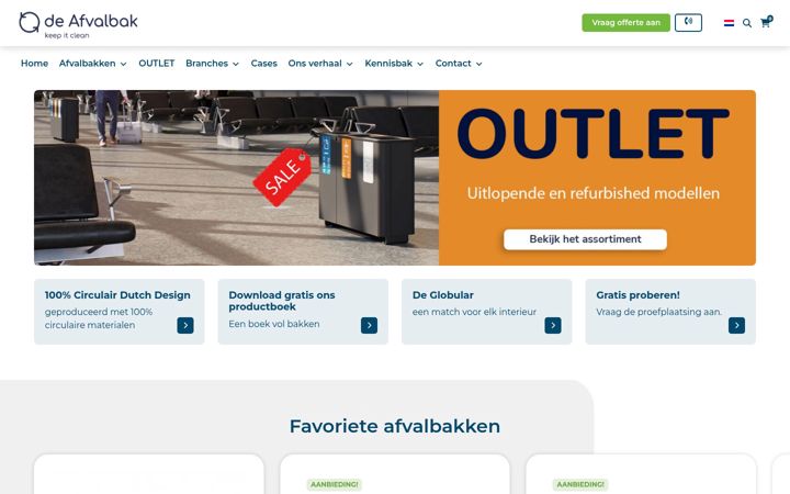 Snimka zaslona za deafvalbak.nl