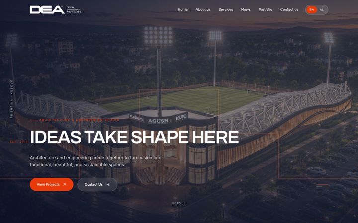 Screenshot of deagroup-ks.com