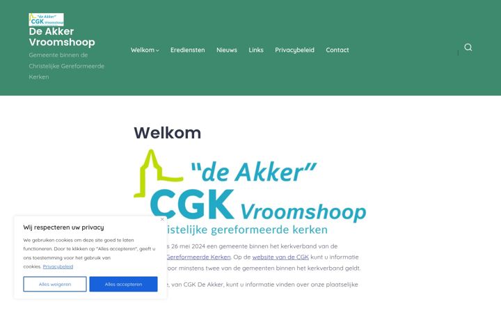 Snimka zaslona za deakkervroomshoop.nl