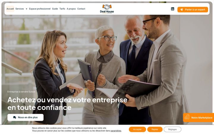 Screenshot of deal-house.ch