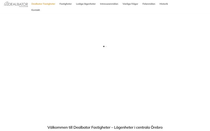 Screenshot of dealbator.se