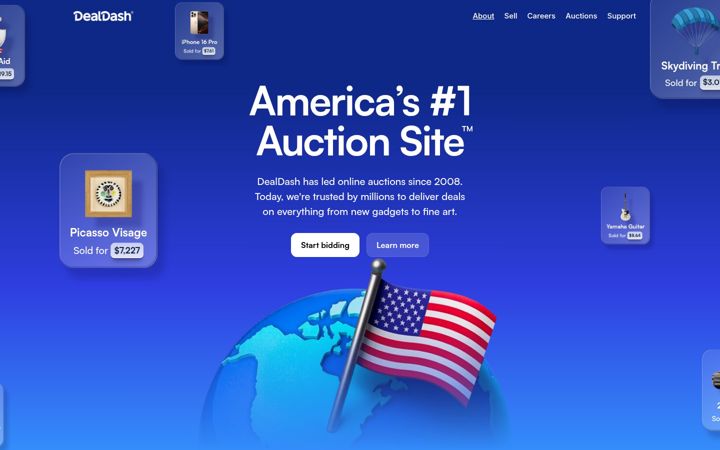 Screenshot of dealdashcompany.com