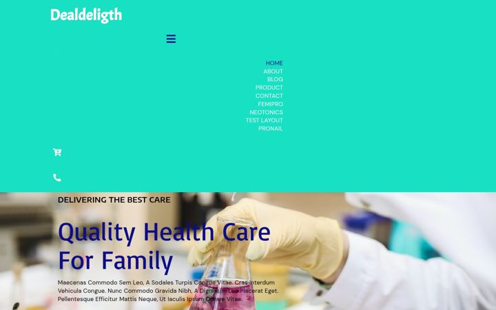 Screenshot of dealdeligth.com