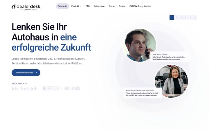 Screenshot of dealerdesk.com