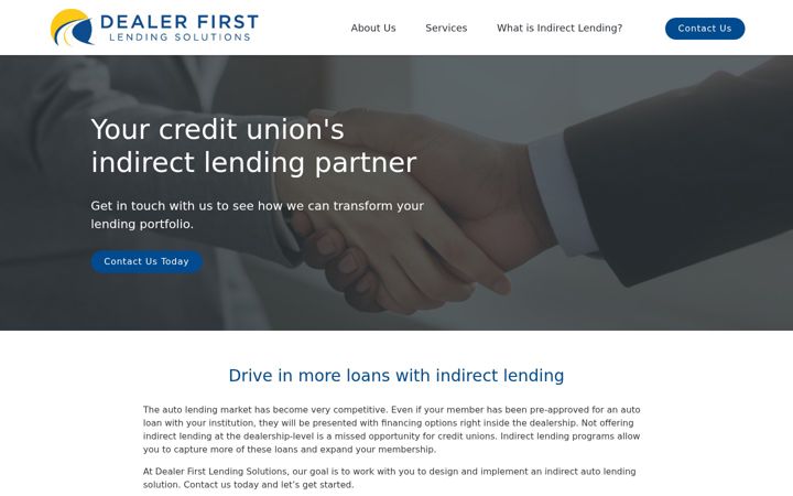 Screenshot of dealerfirstls.com