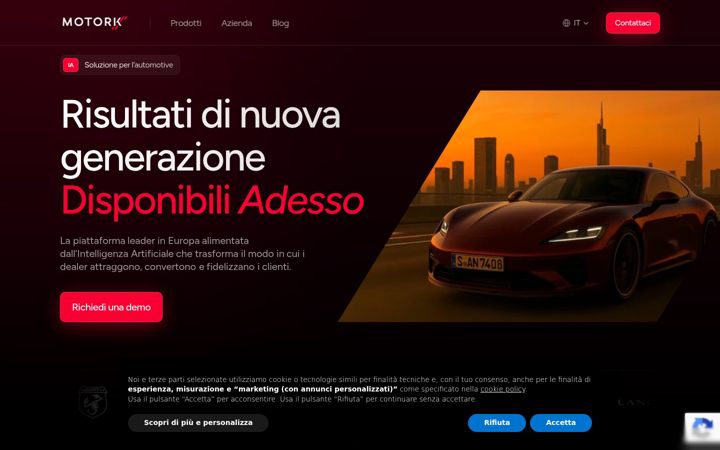 Screenshot di dealerk.it