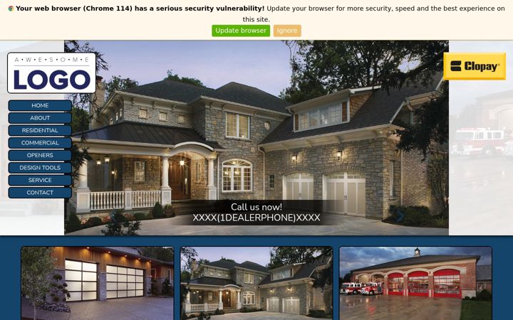 Screenshot of dealertemplate7.com