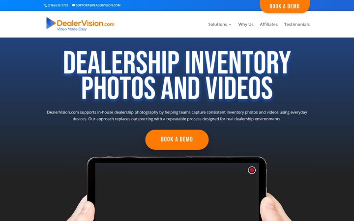Képernyőkép: dealervision.com