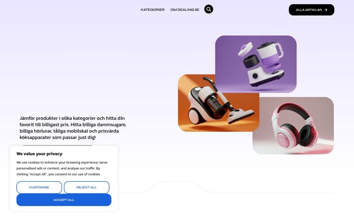 Screenshot di dealing.se