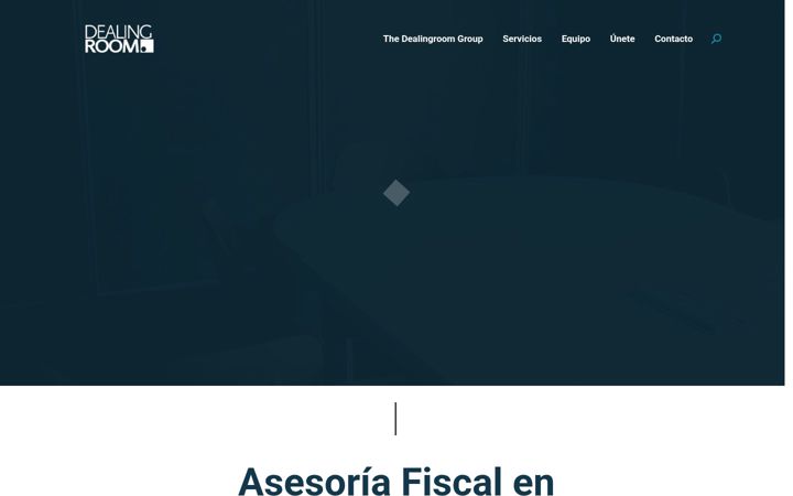 Snímek obrazovky dealingroom.es