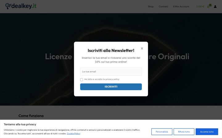 Screenshot of dealkey.it