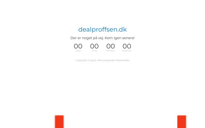 Screenshot von dealproffsen.dk