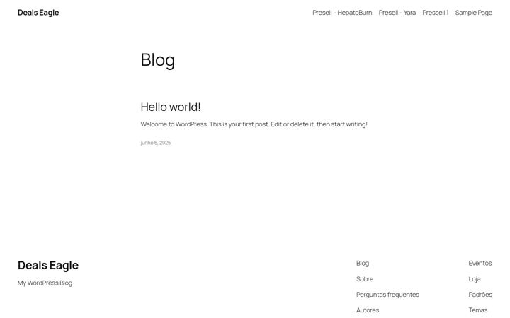 Screenshot of dealseagle.com