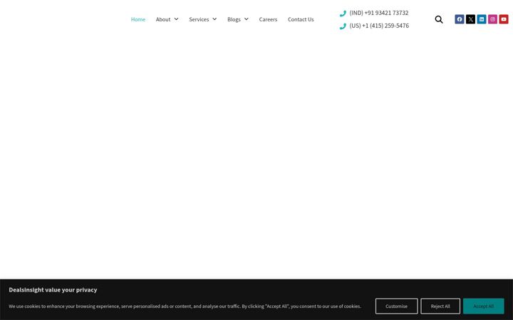Screenshot of dealsinsight.com