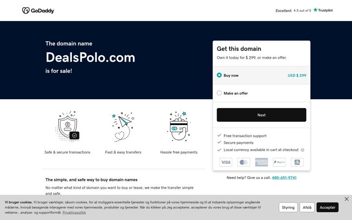 Screenshot of dealspolo.com