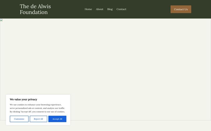 Screenshot of dealwis.foundation