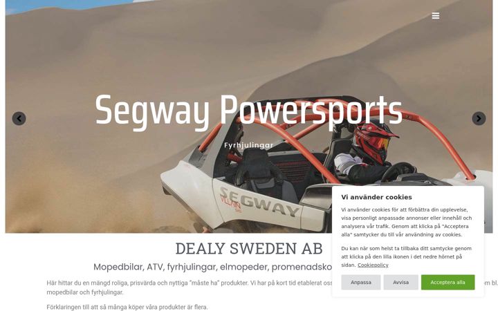 Screenshot of dealysweden.se