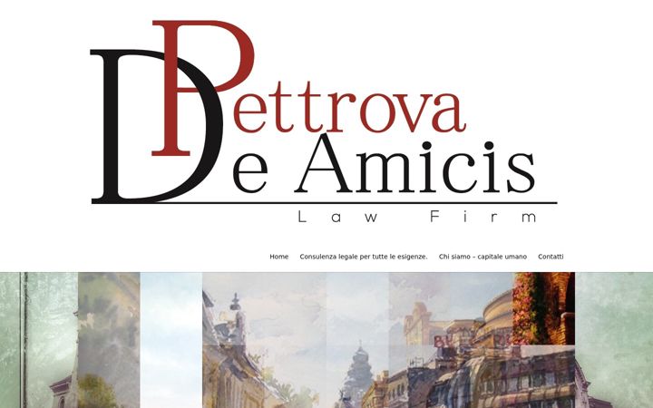 Screenshot of deamicis-petrova.eu