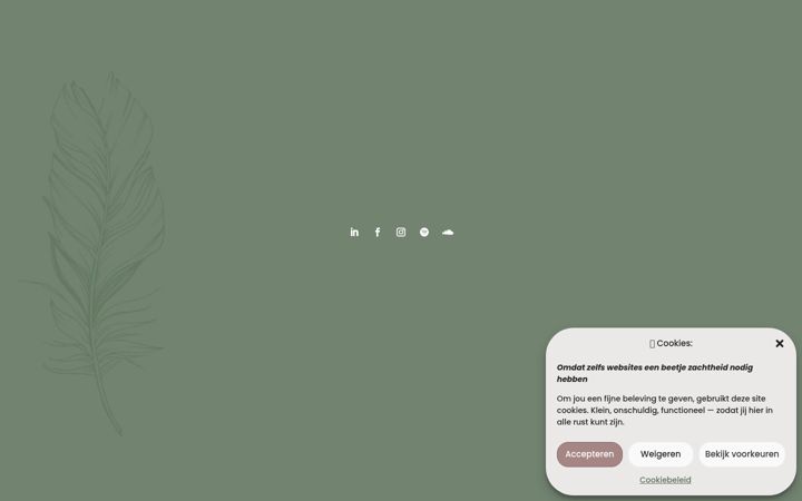 Screenshot van deanderejij.nl