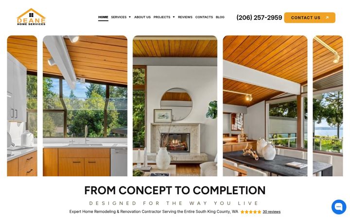 Screenshot of deanehomeservices.com