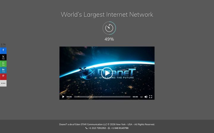 Screenshot of deanet.net