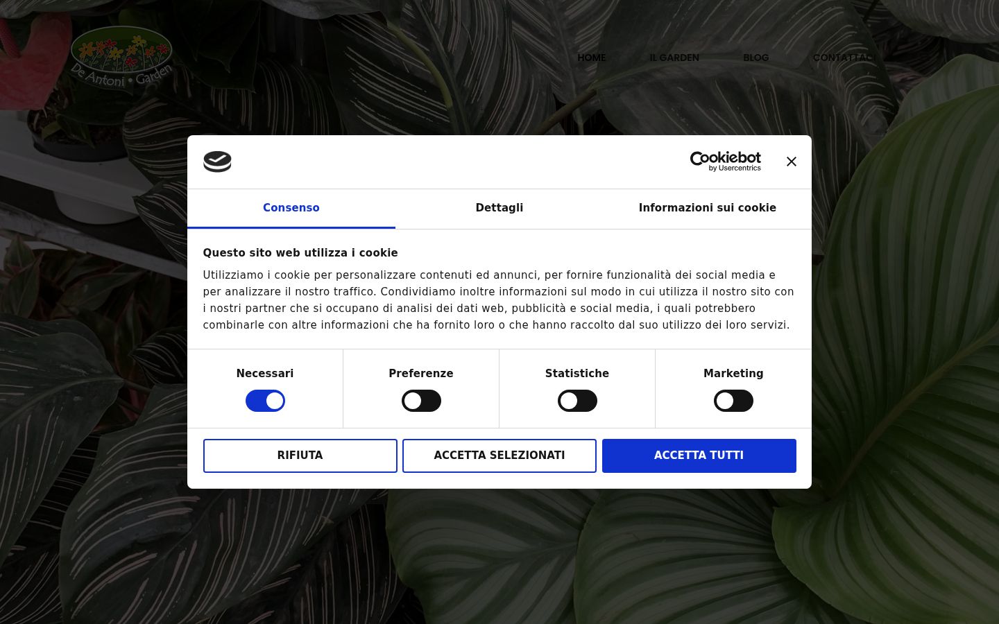 Snímek obrazovky baneru souhlasu zobrazeného před jakoukoli interakcí