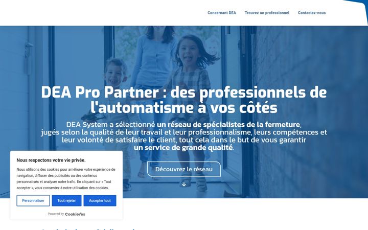 Screenshot von deapropartner.fr