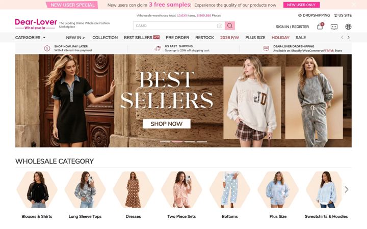 Screenshot of dear-lover.com