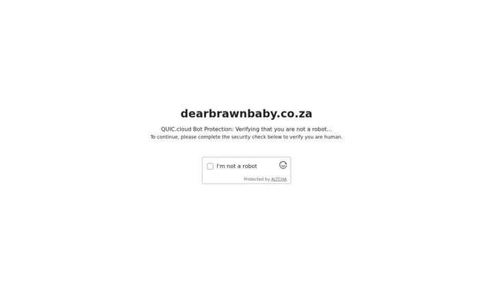 Képernyőkép: dearbrawnbaby.co.za