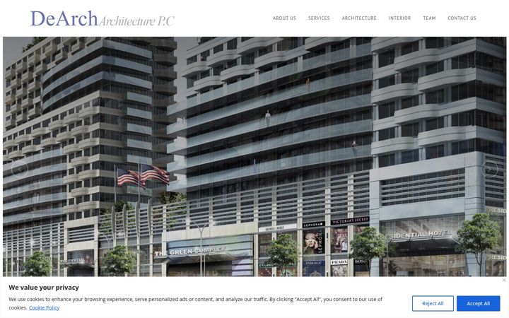 Screenshot of dearchusa.com
